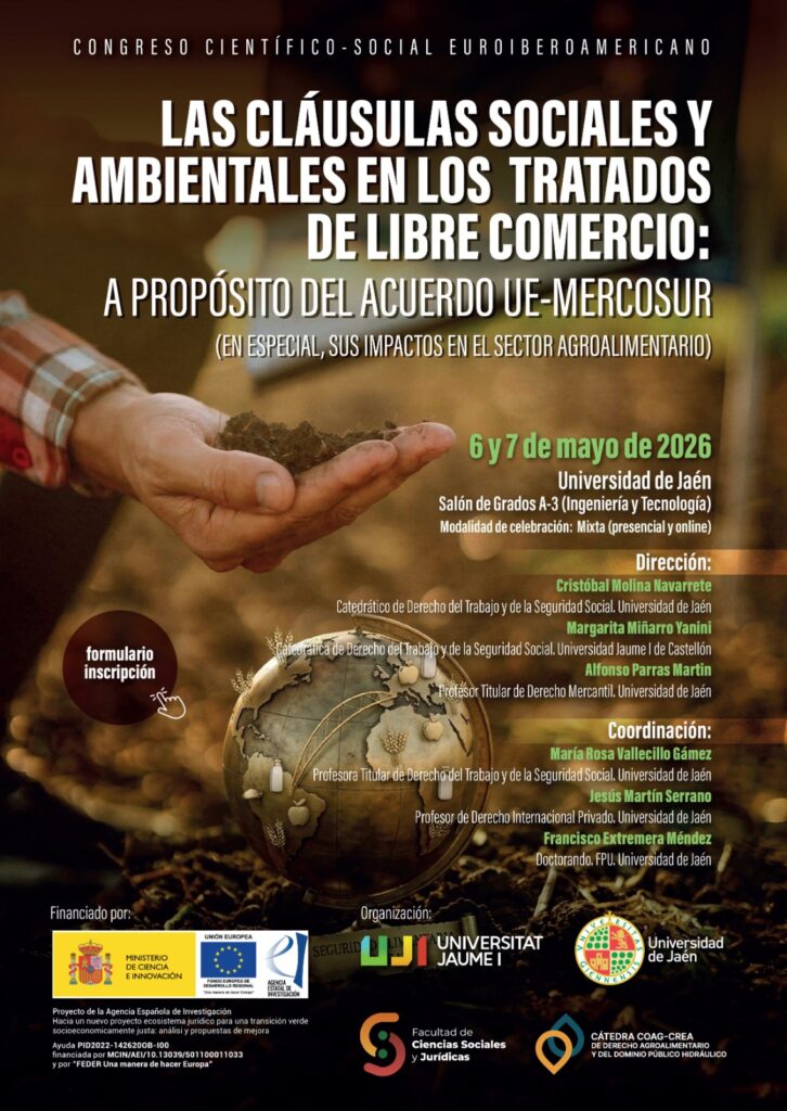 congreso las clausulas sociales en tratados libre comercio